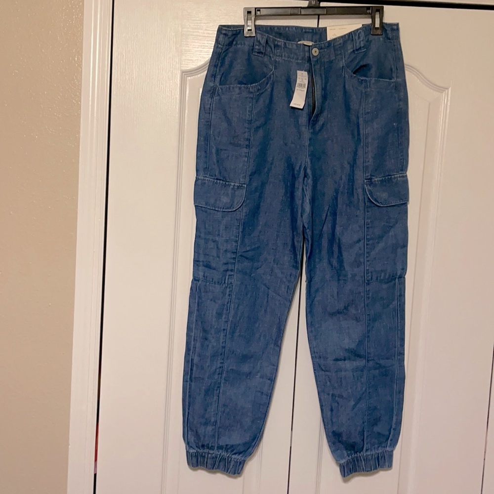 Casual Denim Joggers